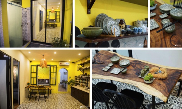 Căn hộ tập thể màu vàng sắc nắng mang vẻ hoài cổ ấn tượng ở quận Hoàn Kiếm, Hà Nội-3