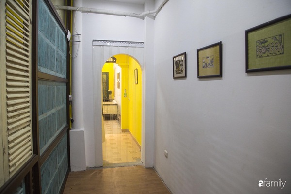 Căn hộ tập thể màu vàng sắc nắng mang vẻ hoài cổ ấn tượng ở quận Hoàn Kiếm, Hà Nội-9