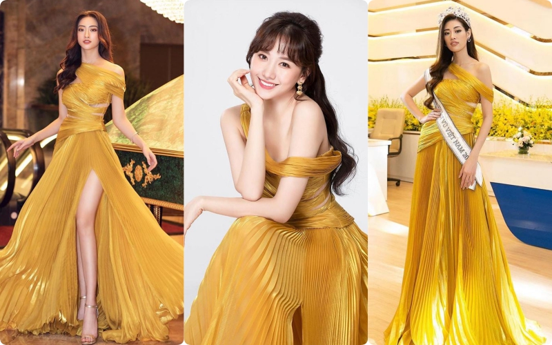 Kém về chiều cao, lại lớn tuổi nhất hội nhưng Hari Won vẫn không ngại khoe chân mướt mắt khi đụng hàng với 2 Bông hậu chân dài nhất Vbiz-9