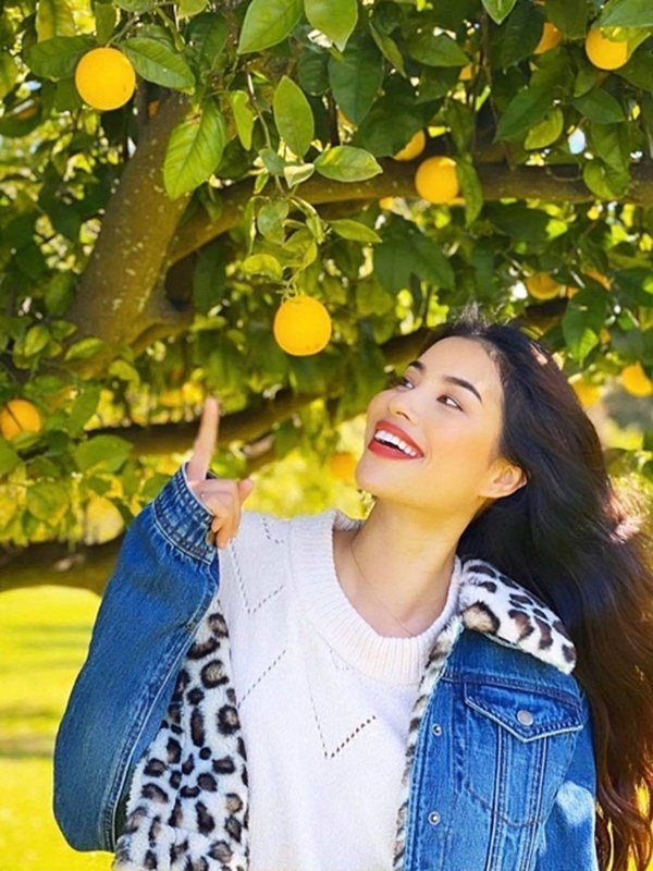 3 nàng hậu khoái làm vườn hơn showbiz: Phạm Hương có biệt thự bên Mỹ cũng không bằng Giáng My-1