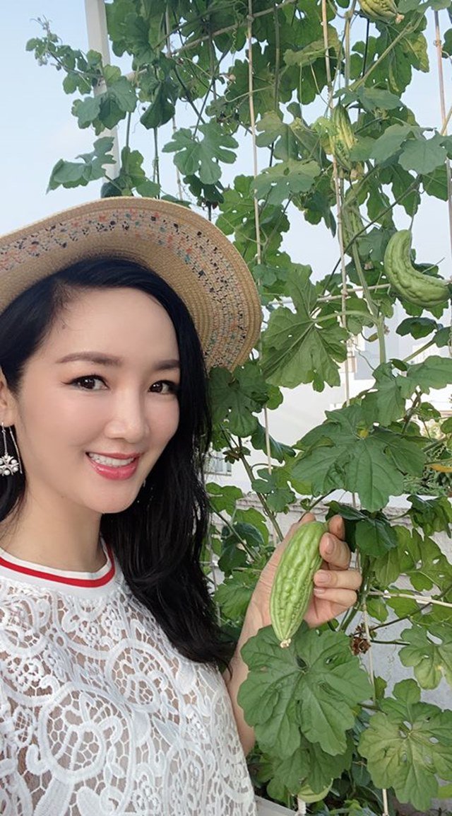 3 nàng hậu khoái làm vườn hơn showbiz: Phạm Hương có biệt thự bên Mỹ cũng không bằng Giáng My-15