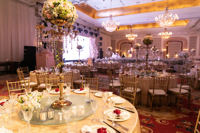 Hé lộ thực đơn tiệc cưới của Á hậu Thuý Vân: món ăn tầm trung nhưng đặc biệt nhất là menu được trang trí rất cầu kỳ-2