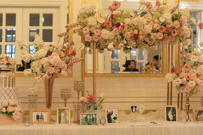 Hé lộ thực đơn tiệc cưới của Á hậu Thuý Vân: món ăn tầm trung nhưng đặc biệt nhất là menu được trang trí rất cầu kỳ-4