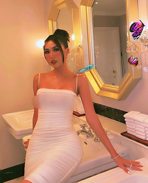 Sexy nhất dàn khách mời đám cưới Thúy Vân, Tường Linh lại bị soi thấu một chi tiết lộ liễu kém duyên-4