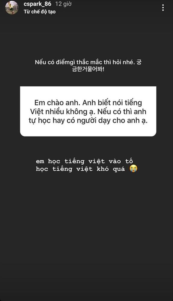 Con trai HLV Park Hang-seo đang học thêm tiếng Việt, tiết lộ món ăn khoái khẩu là đặc sản Hà Nội-1