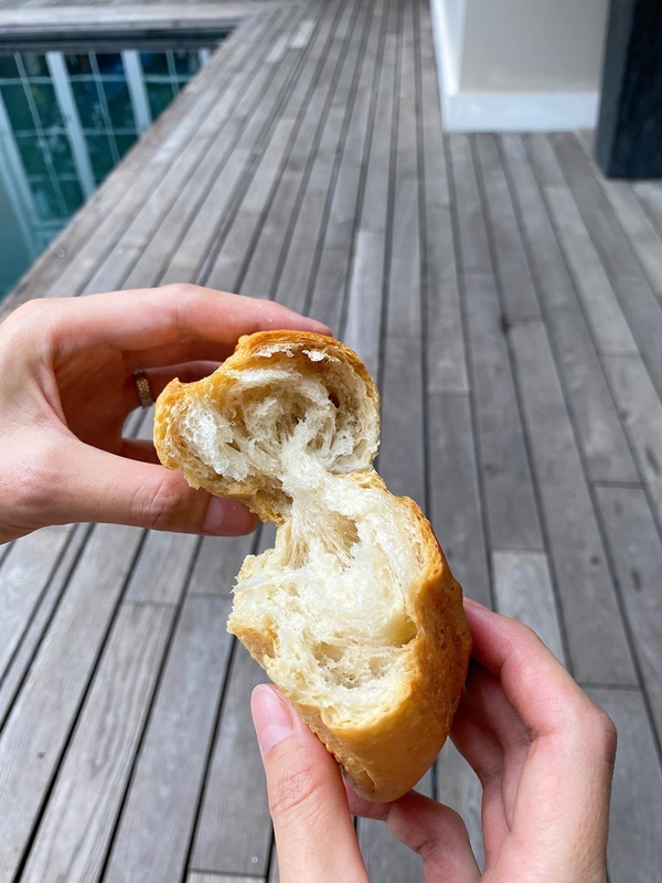 Tăng Thanh Hà nấu cháo trắng lá dứa topping đầy đủ, ông xã Louis Nguyễn làm hành động này đủ biết ngon thế nào-8