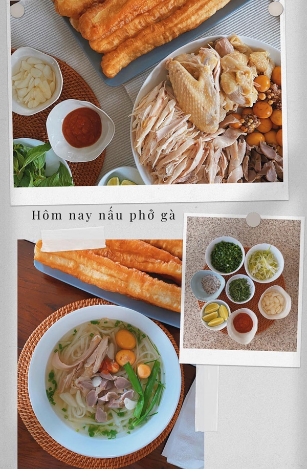 Tăng Thanh Hà nấu cháo trắng lá dứa topping đầy đủ, ông xã Louis Nguyễn làm hành động này đủ biết ngon thế nào-6