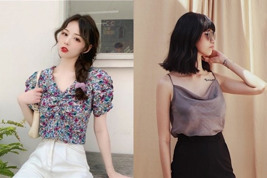 Những kiểu áo hè xinh xắn giúp chị em hô biến vòng 1 từ 