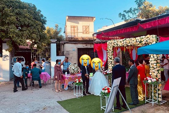 Xôn xao đám cưới tại Đà Nẵng trong ngày giãn cách xã hội