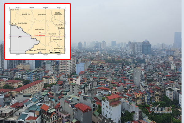 Sáng nay tiếp tục xảy ra 2 trận động đất tại Mộc Châu, Sơn La-2