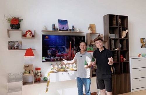 Người yêu kém 12 tuổi sinh con, Sỹ Luân đập tường 2 căn hộ làm nơi nghỉ dưỡng-5