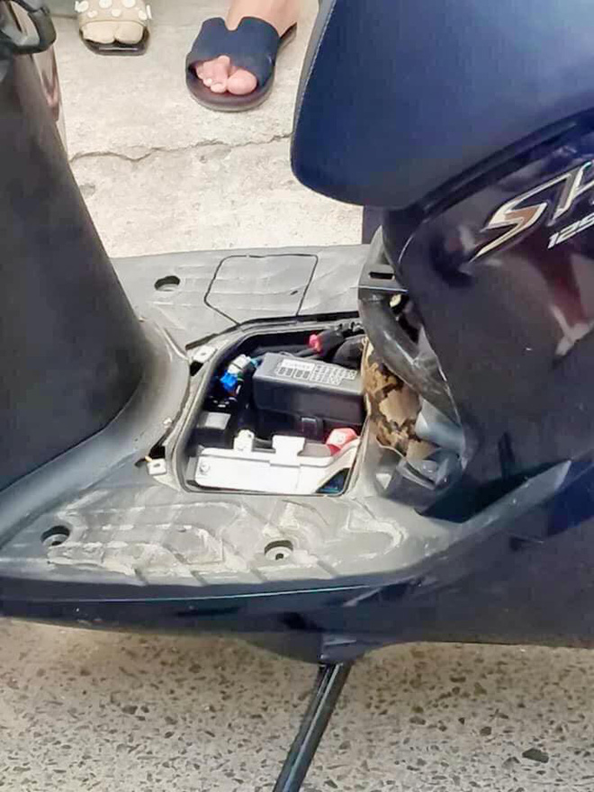 3 người đàn ông lôi bé Na đang quấn chặt trong xe máy SH khiến người dân hiếu kì xúm đông-2