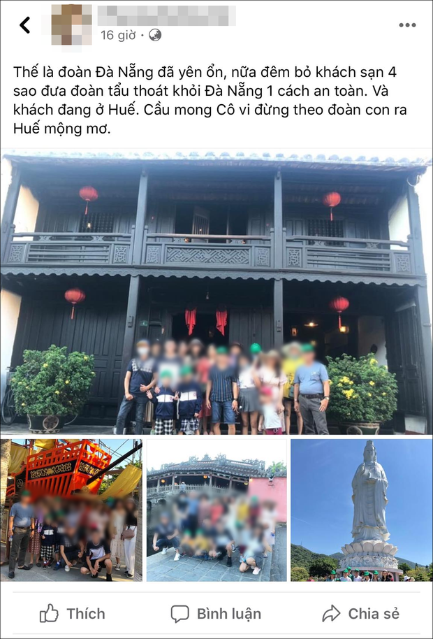 Hướng dẫn viên du lịch nhận loạt chỉ trích sau phát ngôn đưa đoàn khách tẩu thoát khỏi Đà Nẵng một cách an toàn-1