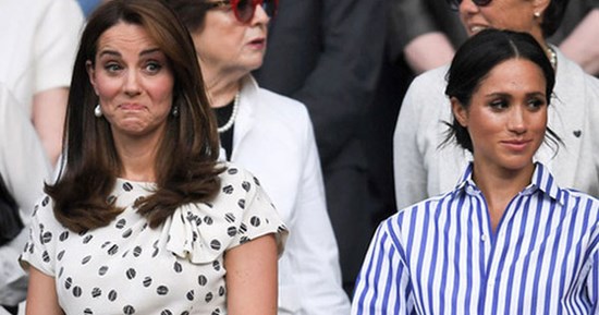 Công nương Kate và em dâu Meghan Markle chính thức 