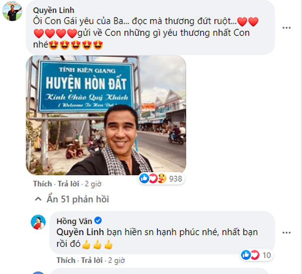 Nếu ngày này không có ba, sẽ không có con của bây giờ, tâm thư xúc động của con gái Quyền Linh lấy nước mắt người đọc-4