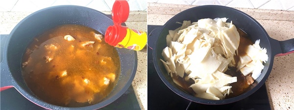 Cơm chiều làm ngay sườn om măng thơm ngon vô đối-4