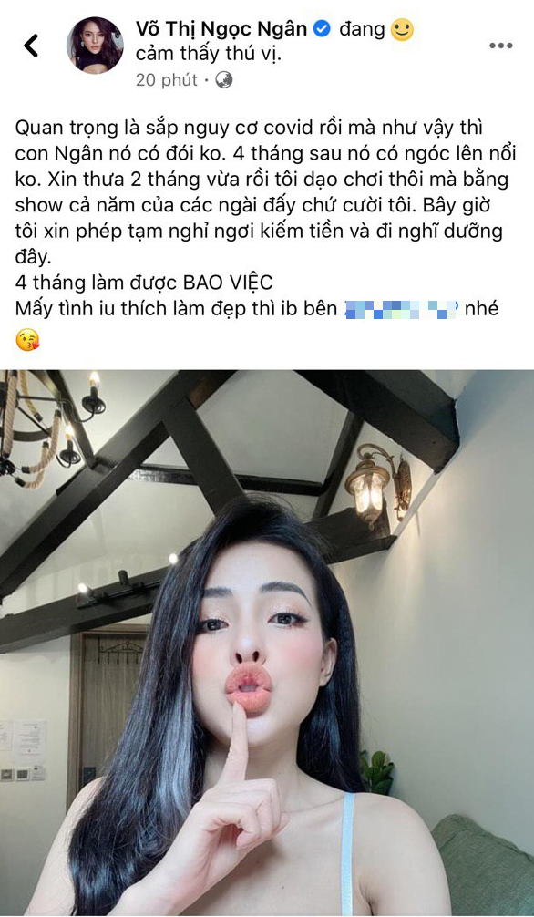 Chính thức bị cấm diễn 4 tháng sau bê bối ăn mặc phản cảm, Ngân 98 có chia sẻ đầu tiên nhưng lại vội xóa?-1