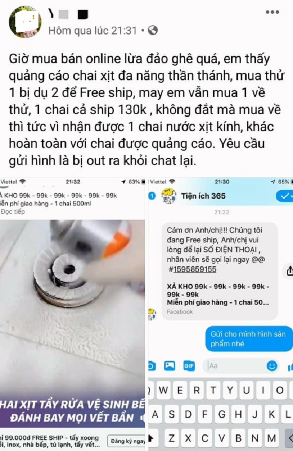 Mua nước rửa đa năng thành nước rửa kính, bà nội trợ uất ức bóc phốt”-1