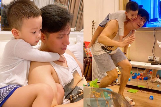 Diễn viên Việt Anh căng thẳng cùng con vượt qua khủng hoảng trong giai đoạn đầu bố mẹ ly hôn