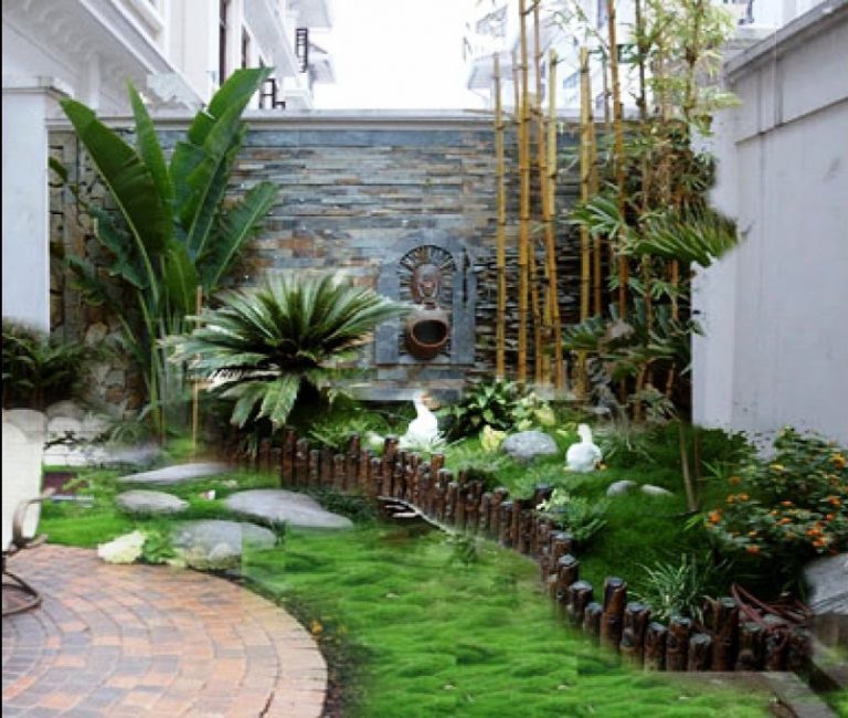 Mướt mắt với những mẫu vườn tí hon siêu đẹp cho nhà diện tích nhỏ-2