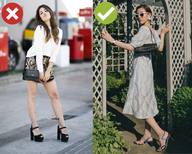 3 cặp giày dép + váy cứ đi với nhau là dễ toang cả set đồ, diện lên bị chê mặc xấu cũng không có gì lạ-3