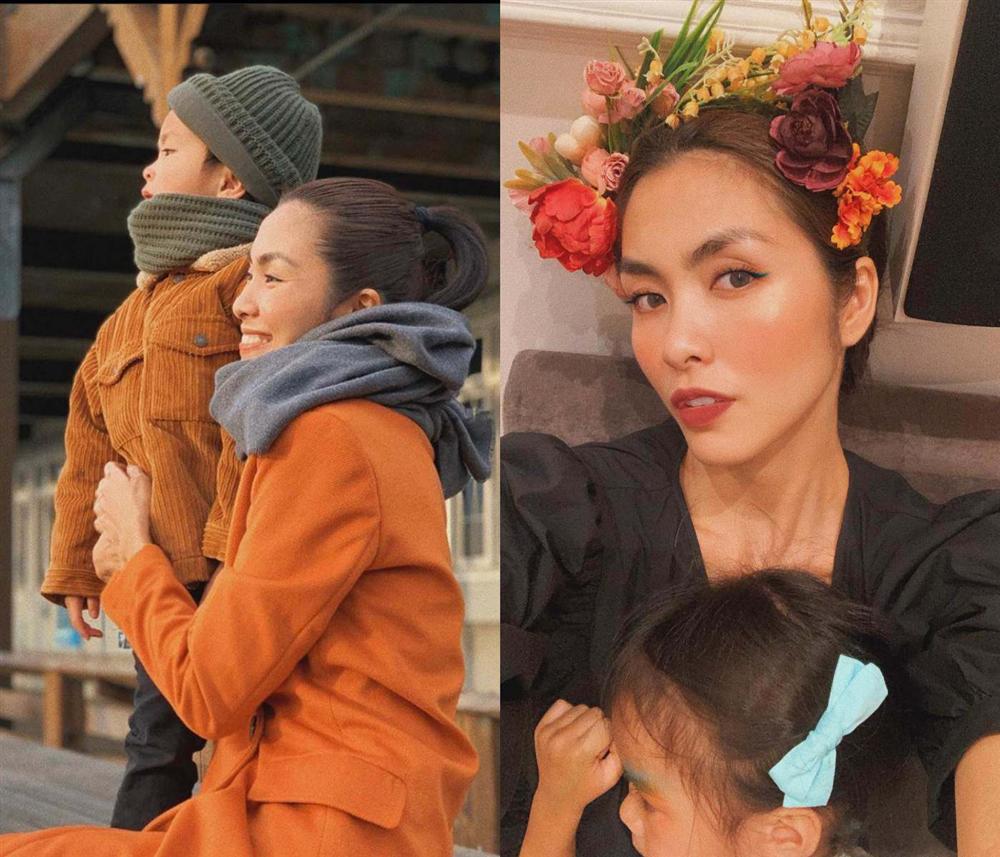 Từ bán cơm bụi giờ Tăng Thanh Hà thành bà mẹ 8 năm ở biệt thự dát vàng chăm con-6