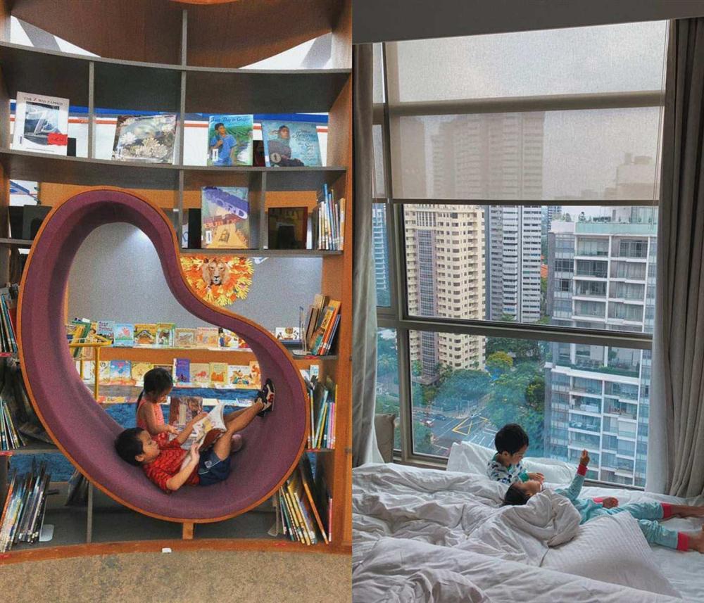 Từ bán cơm bụi giờ Tăng Thanh Hà thành bà mẹ 8 năm ở biệt thự dát vàng chăm con-7