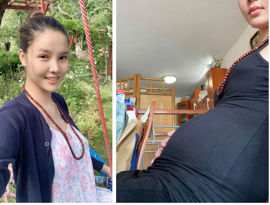 Mạc Hồng Quân buồn vì nửa năm chưa được gặp lại con trai, Kỳ Hân tiết lộ giới tính em bé trong bụng-1