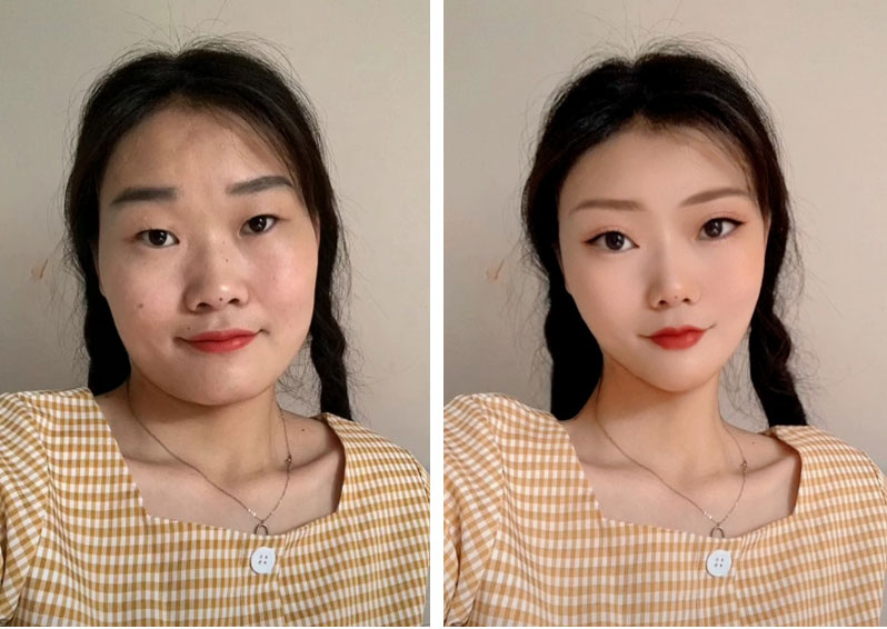 Ngồi buồn mở photoshop ra chơi, giật mình phát hiện ra ai cũng có tố chất làm hot girl hết-6