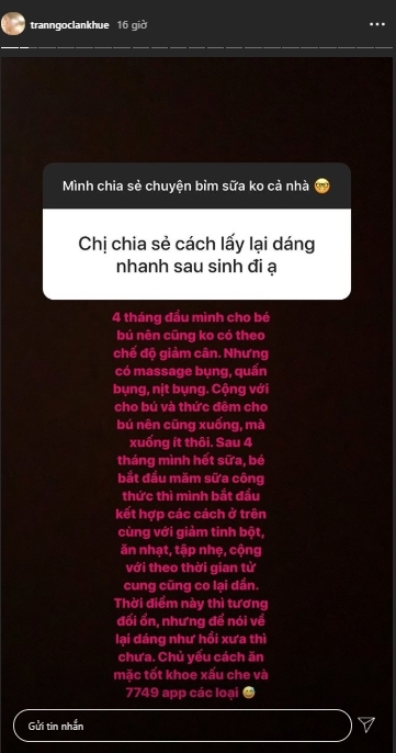 Tăng 13kg vì bầu bí, Lan Khuê đã làm thế nào để lấy lại vòng eo sau 8 tháng làm mẹ bỉm sữa?-4