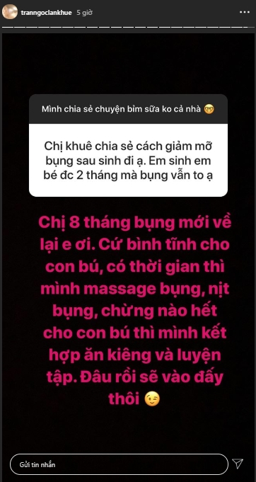 Tăng 13kg vì bầu bí, Lan Khuê đã làm thế nào để lấy lại vòng eo sau 8 tháng làm mẹ bỉm sữa?-6