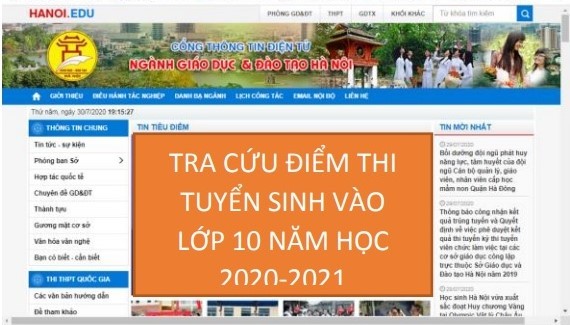 Đã có điểm thi vào lớp 10 ở Hà Nội-3