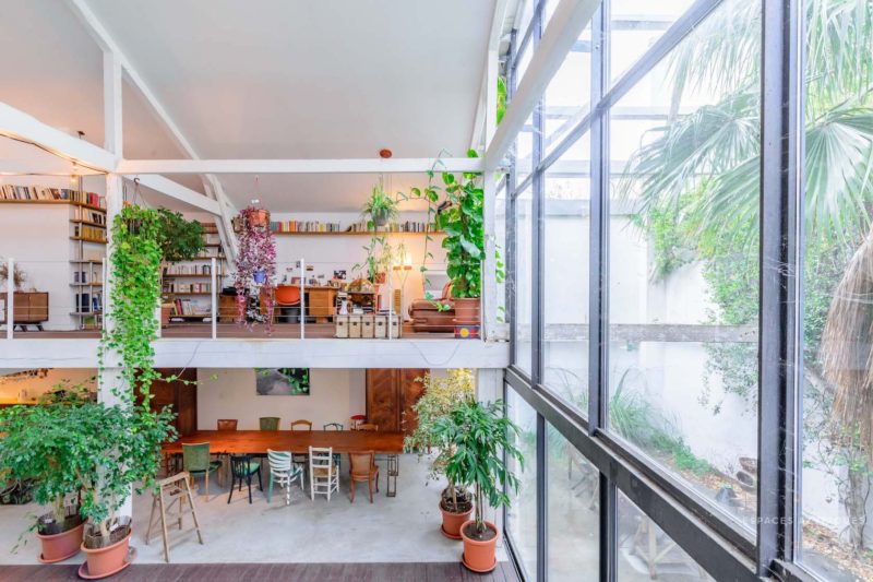 Ngôi nhà màu trắng sở hữu cây xanh và bể bơi bên trong giống như resort nghỉ dưỡng tuyệt đẹp-7