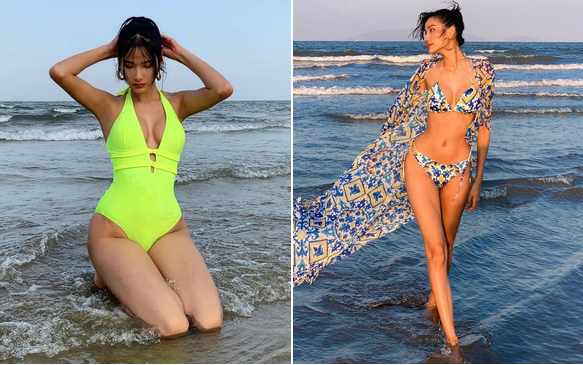 Á hậu Hoàng Thùy đang theo đuổi phong cách thời trang gợi cảm-7