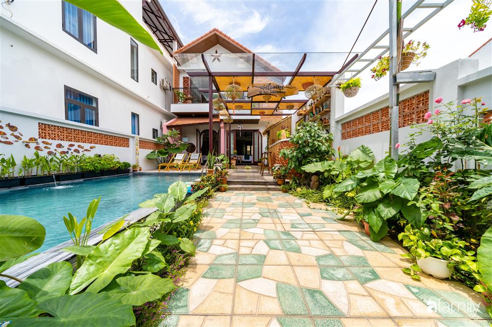 Ngôi nhà vườn xanh mát bóng cây do vợ chồng cùng nhau thiết kế ở Hội An-11