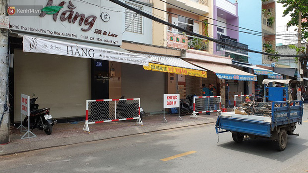 TP. HCM: Phong toả 3 căn nhà ở quận Tân Phú vì một trường hợp liên quan đến BN436-5