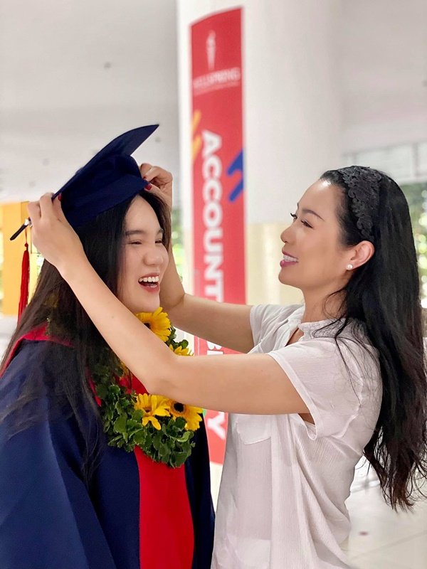 Học lỏm bí quyết khéo dạy con của Á hậu Trịnh Kim Chi: Gái lớn có tài lại có nết; gái nhỏ giản dị, khiêm nhường-3