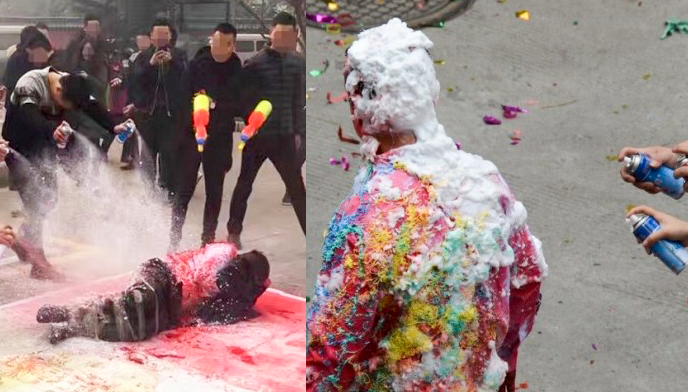 Chú rể bắn cung vào cô dâu, bố chồng hôn cô dâu... những phong tục cưới kỳ quái và gây sốc nhất thế giới-2