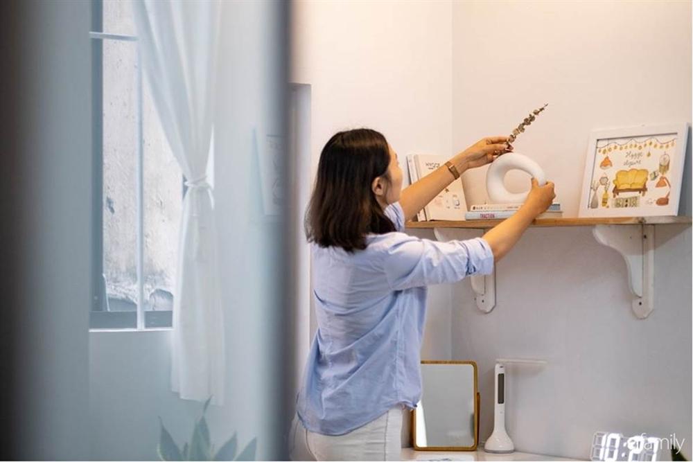 Từ phòng trọ cũ 18m² tồi tàn, cô gái Hà Nội có màn cải tạo thần kỳ chỉ 15 triệu hô biến thành không gian Hàn Quốc cực xu hướng-12