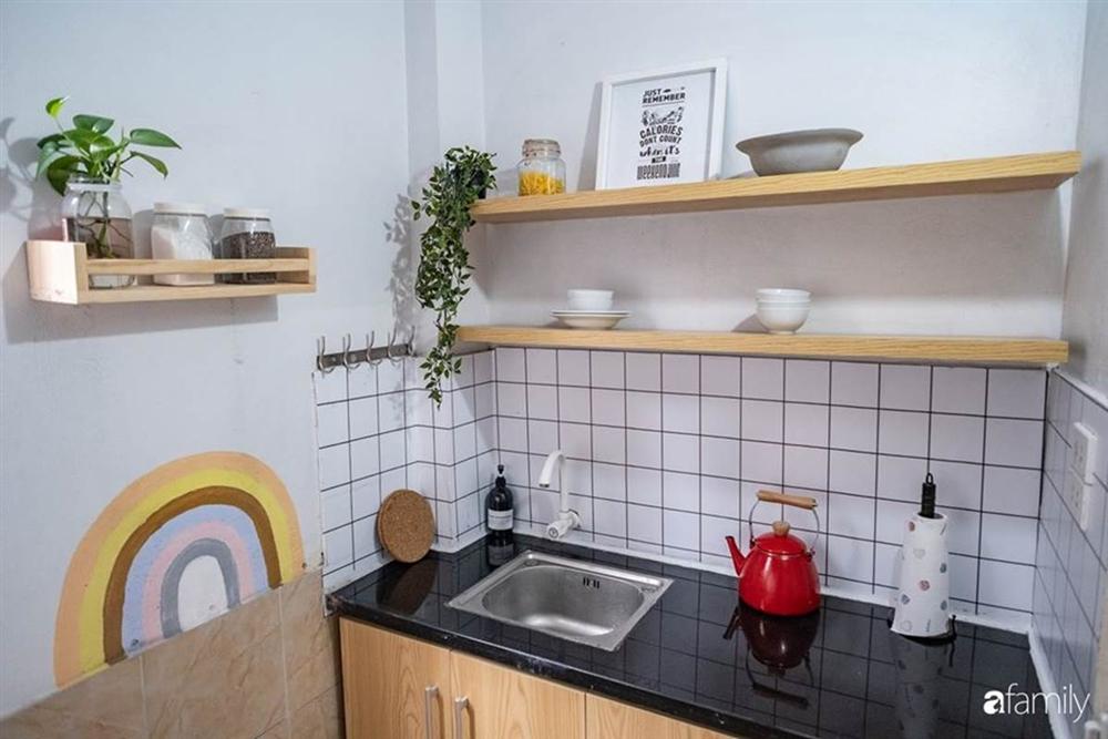Từ phòng trọ cũ 18m² tồi tàn, cô gái Hà Nội có màn cải tạo thần kỳ chỉ 15 triệu hô biến thành không gian Hàn Quốc cực xu hướng-16