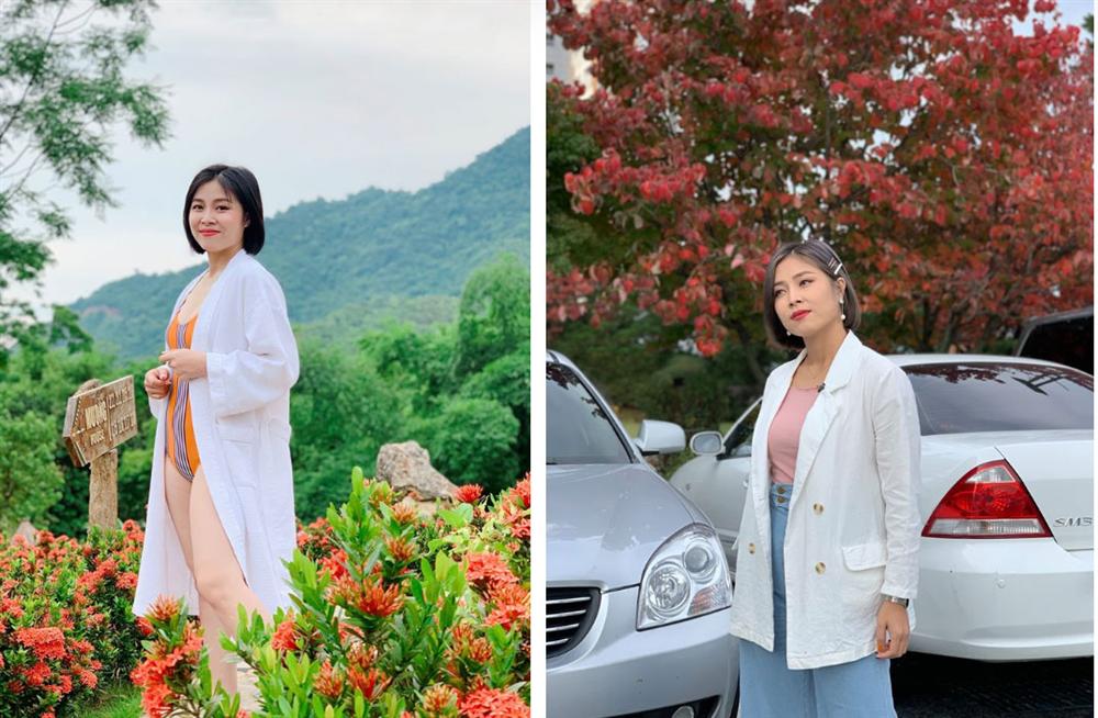 Lộ ảnh bụng to bất thường, MC Hoàng Linh bị nghi đã có tin vui sau khi tái hôn với đồng nghiệp VTV-2