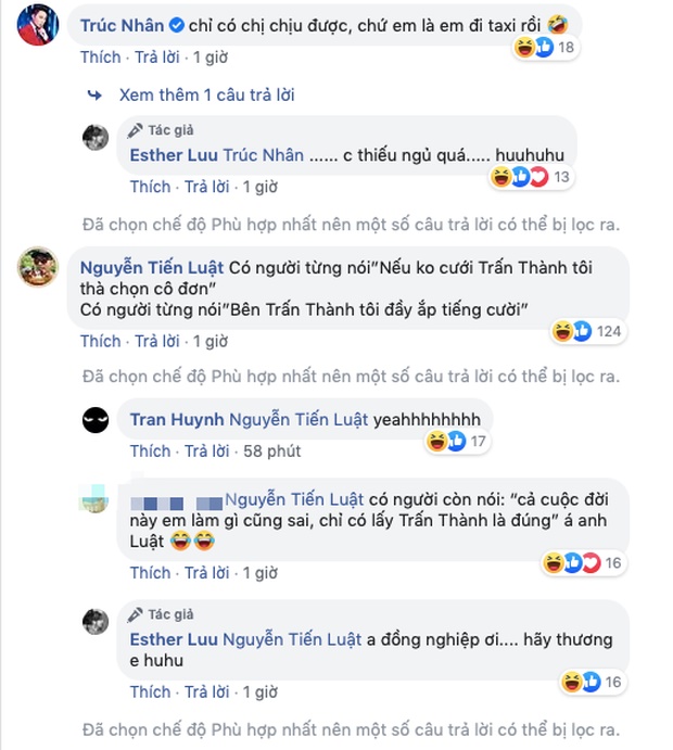 Hari Won tố” chồng không tha giữa đêm, Tiến Luật liền nhảy vào cà khịa”, còn Trấn Thành phản ứng ra sao?-2