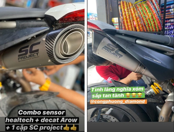 Công Phượng nâng cấp mô tô: Độ cặp pô khủng, tình làng nghĩa xóm sắp tan tành vì tiếng xe-1