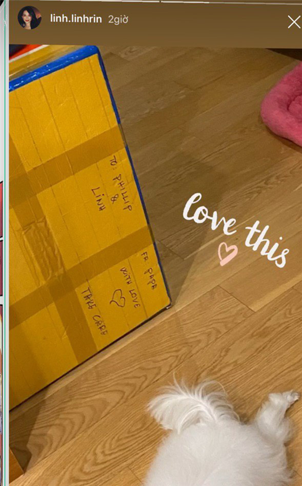 Linh Rin lại được bố tỷ phú của Phillip Nguyễn gửi quà, số hưởng ghê nha!-2