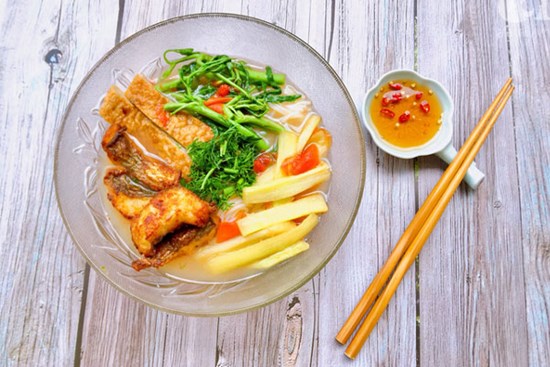 Cách làm bún cá rô ngon nhức nhối, chuẩn vị như người Hải Dương
