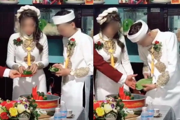 Khi nhà gái thiếu người đỡ lễ, cứ nhìn 2 nhân vật đứng đầu hàng sẽ rõ cách giải quyết-2