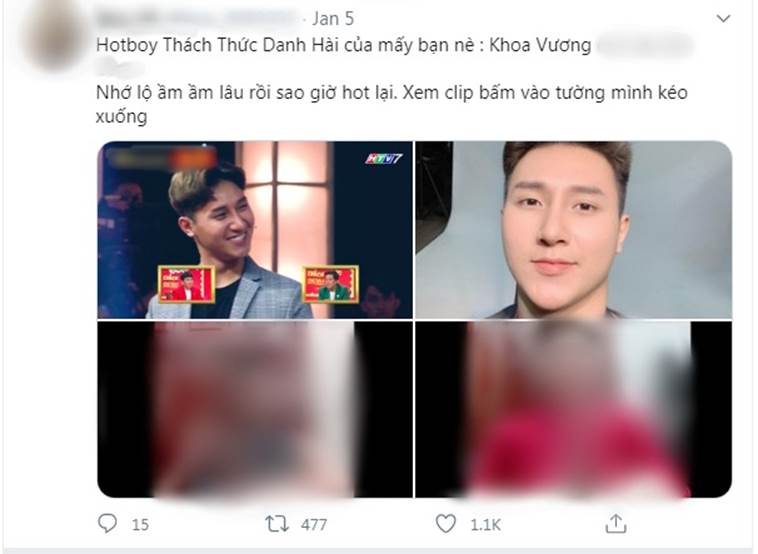 Anh chàng thả thính - Khoa Vương gây tranh cãi khắp mạng Tiktok bị dân mạng đào mộ loạt clip nhạy cảm sau khi tham gia Thách thức danh hài?-4