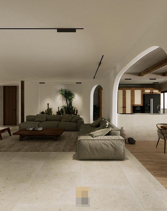 Không gian giản đơn, mộc mạc bên trong căn hộ 350 m2 của ca nương Kiều Anh-3