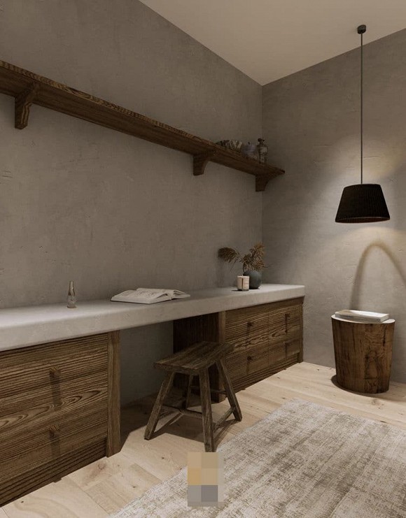 Không gian giản đơn, mộc mạc bên trong căn hộ 350 m2 của ca nương Kiều Anh-18