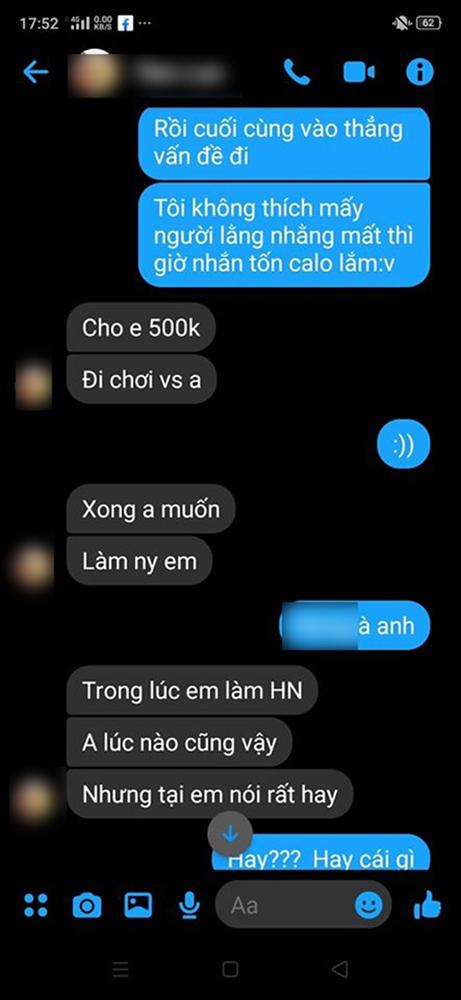 Nữ sinh 17 tuổi bị gã biến thái dụ tình: Cho em 500.000 đồng để đi chơi với anh, gạ gẫm không được quay ngoắt 180 độ giảng đạo lý-3